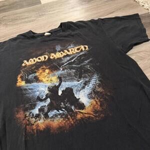 vintage Amon Amarth twilight of the thunder god tour t shirt